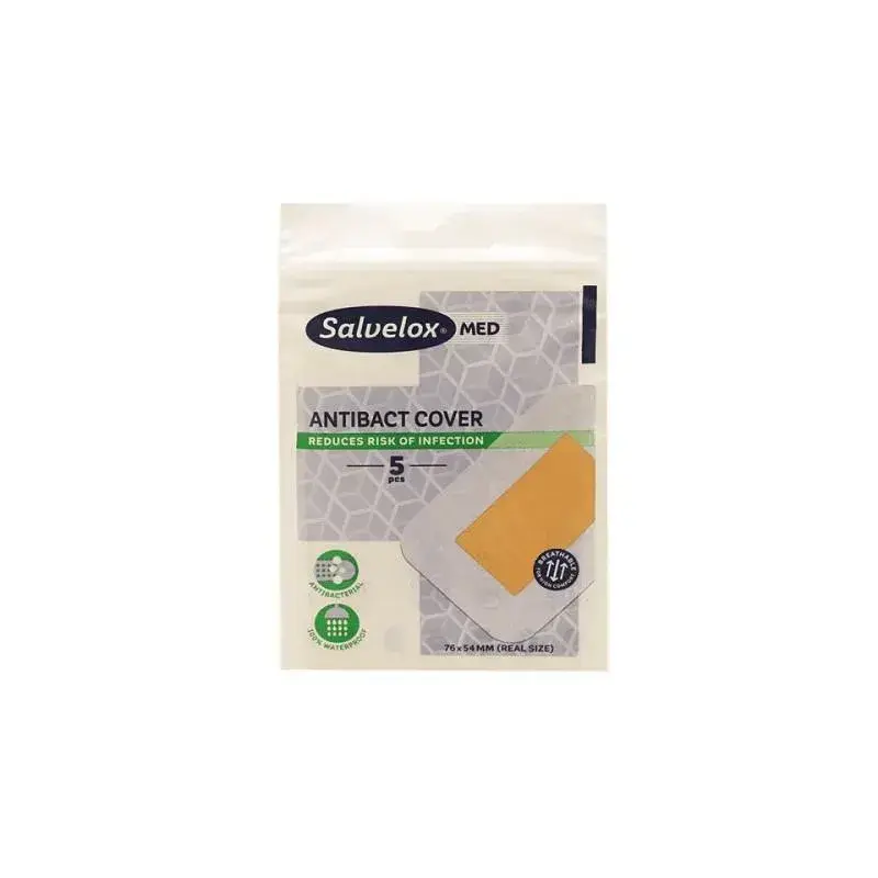 SALVELOX Savelox Med Antibacterial Cover Plasters