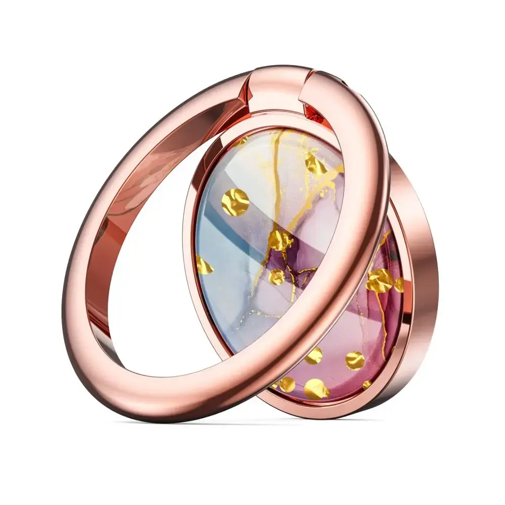 Tech-Protect Magnetic Phone Ring holder | ring with stand function - pink marble
