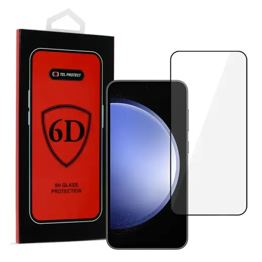 Tel Protect Full Glue 6D tempered glass for phone Galaxy S23+