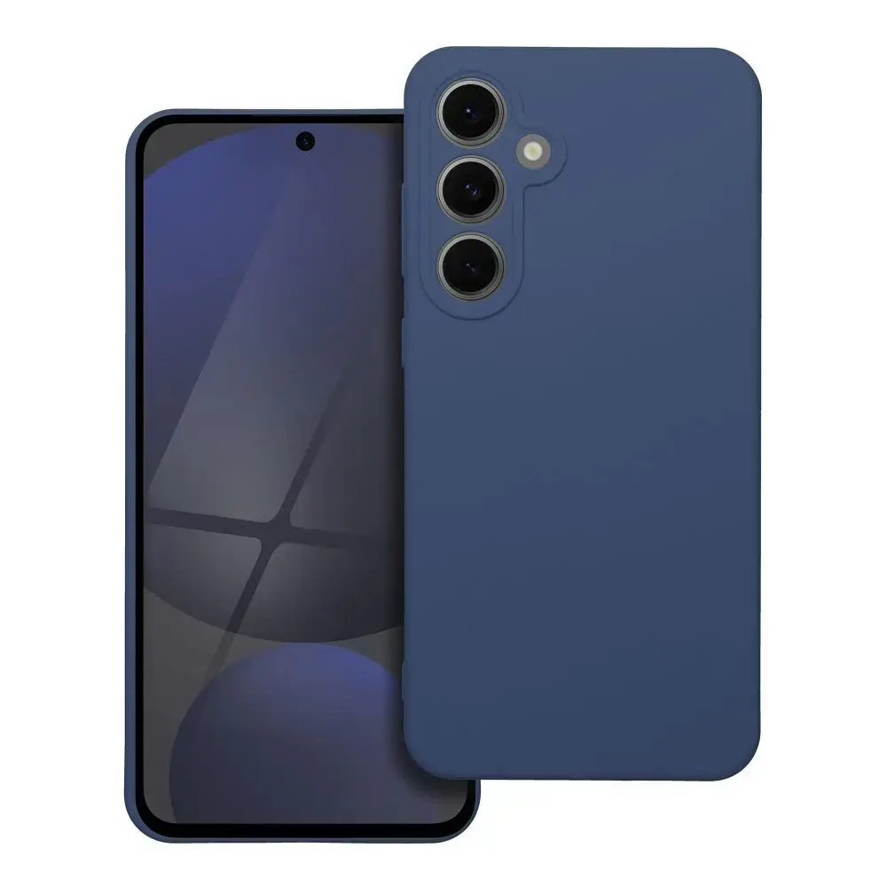 Silicone maciņš telefonam Samsung Galaxy S24 FE (S721) zils