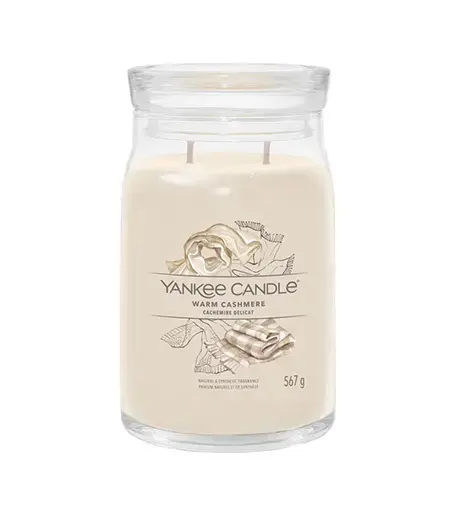Yankee Candle Warm Cashmere signature candle 567 g