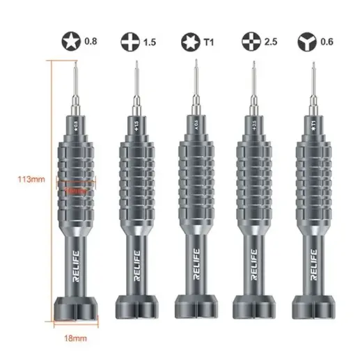 RL-730A Steel King Screwdriver Set