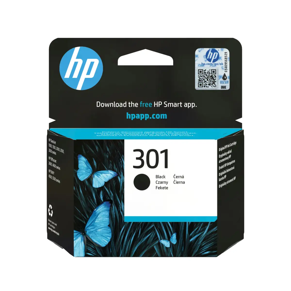 Ink Cartridge HP 301 CH561EE Black