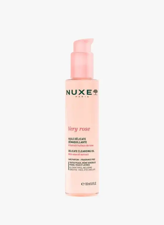 NUXE Very Rose Lipcare & Cleansing Oil Bundle