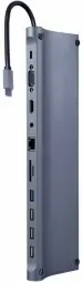 Dokstacija Gembird USB Type-C 11-in-1