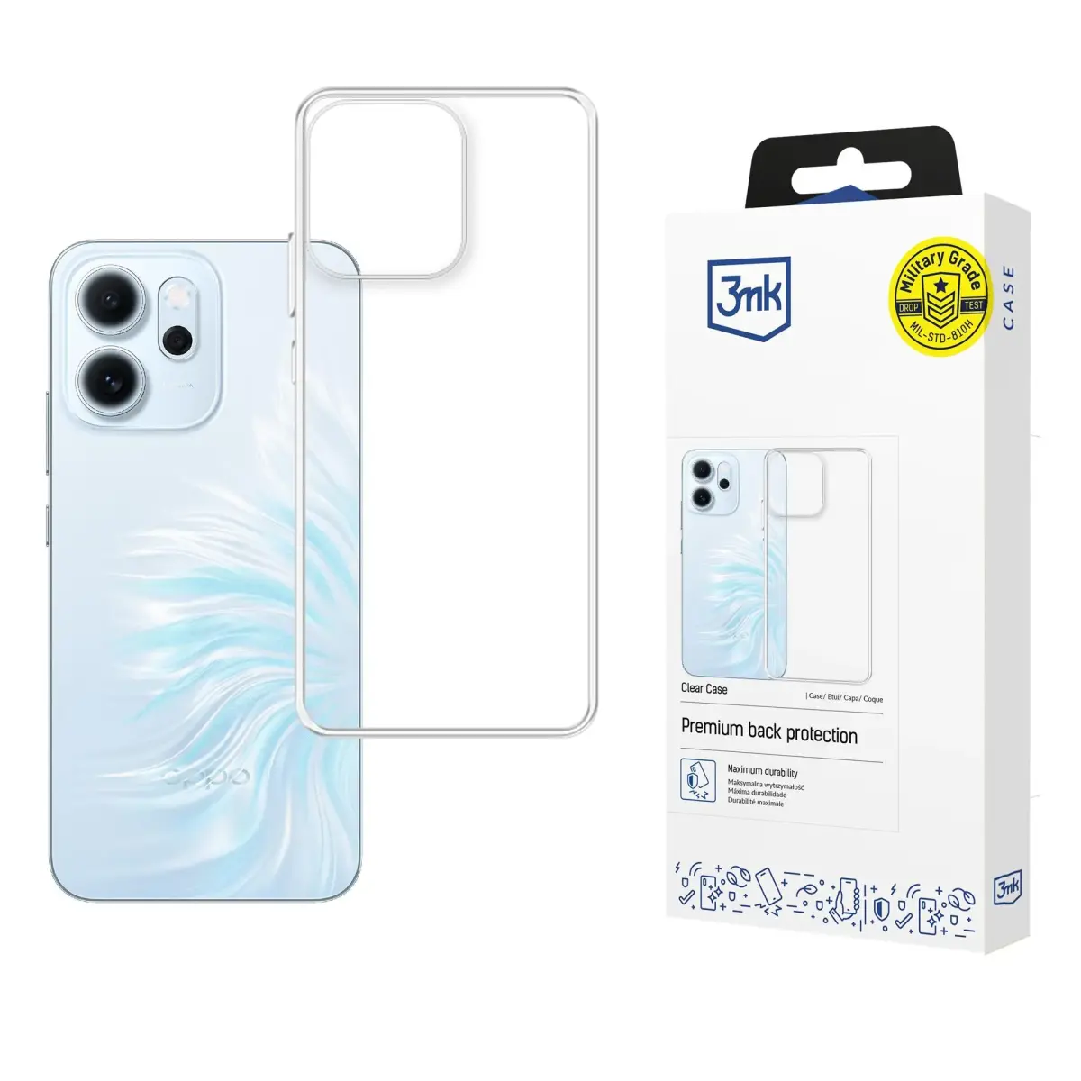 Oppo Reno 14 F/ 14 FS 5G - 3mk Clear Case