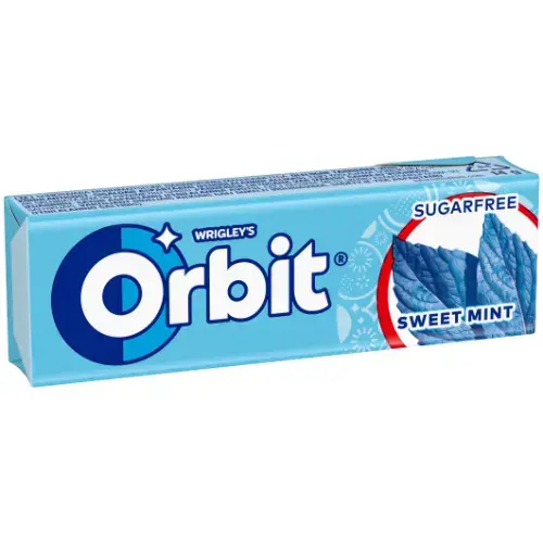 Kosļajamā gumija ORBIT Sweet Mint Stickpack 10 gab.