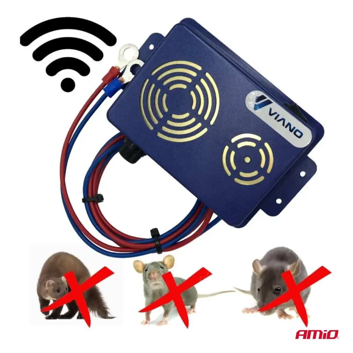 Car rodent repellenti DUO-LED