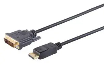 Kabelis Brackton DisplayPort - DVI 1080P 60Hz 7.5m