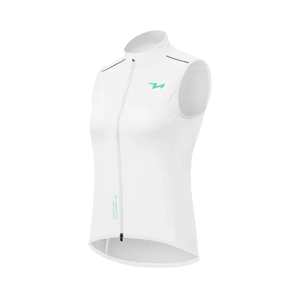 Rockbros MJ008 TVI Women's Cycling Vest Windproof L - White