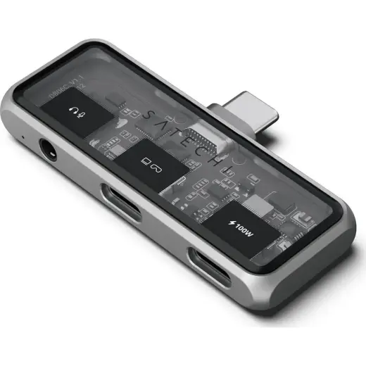 Adapter HUB 3in1 USB C Satechi Mobile XR ST-HXRAJM space gray