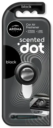 Car air freshener AROMA CAR Membrana DOT Black