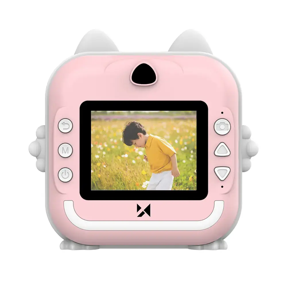 Wozinsky WDT-01 Thermal Printer Camera for Kids - Pink