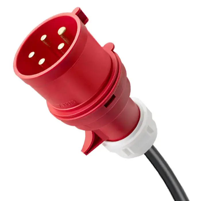 Qoltec Mobile EV Electric Car Charger with 2-in-1 Type 2 Adjustment | 11kW | 400V | CEE 32A | Wifi | TUYA | SMART LIFE | LCD | Portable | 5m