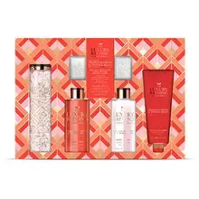 Orange Blossom Body Care Set with Towel