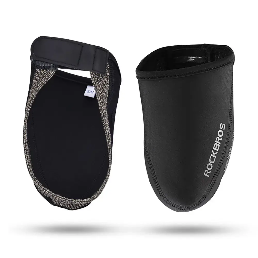 Rockbros LF1030 Windproof Insulating Shoe Toe Caps 36-42 cm - Black