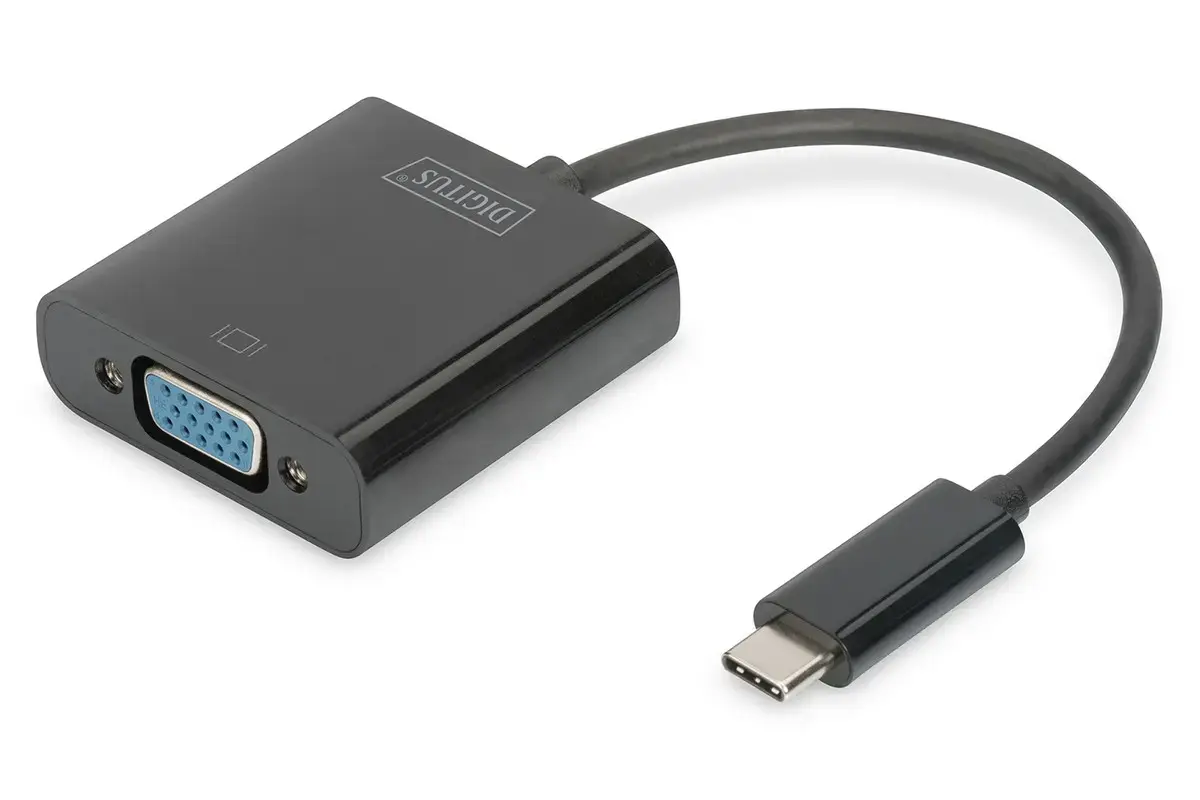 DIGITUS - external video adapter - black