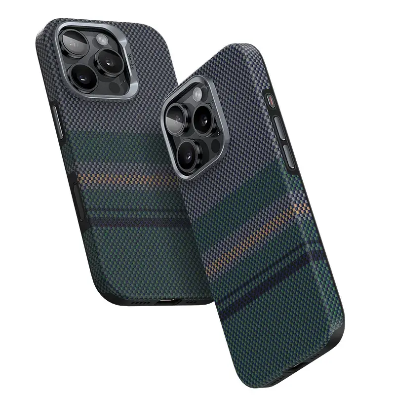 Benks Magnetic Armor Pro Aurora Kevlar 600D phone case for iPhone 15 Pro Max