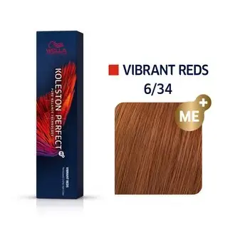 Wella Professionals Koleston Perfect Me+ Vibrant Reds 6/34 60 Ml