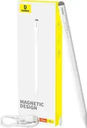 Stylus Baseus Smooth Writing Series with LED indicators active|passive version (White)