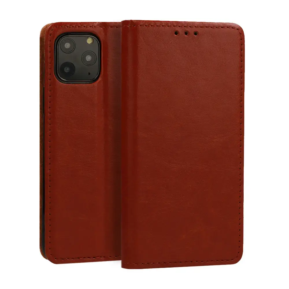 Book Special Case for IPHONE 13 PRO MAX BROWN
