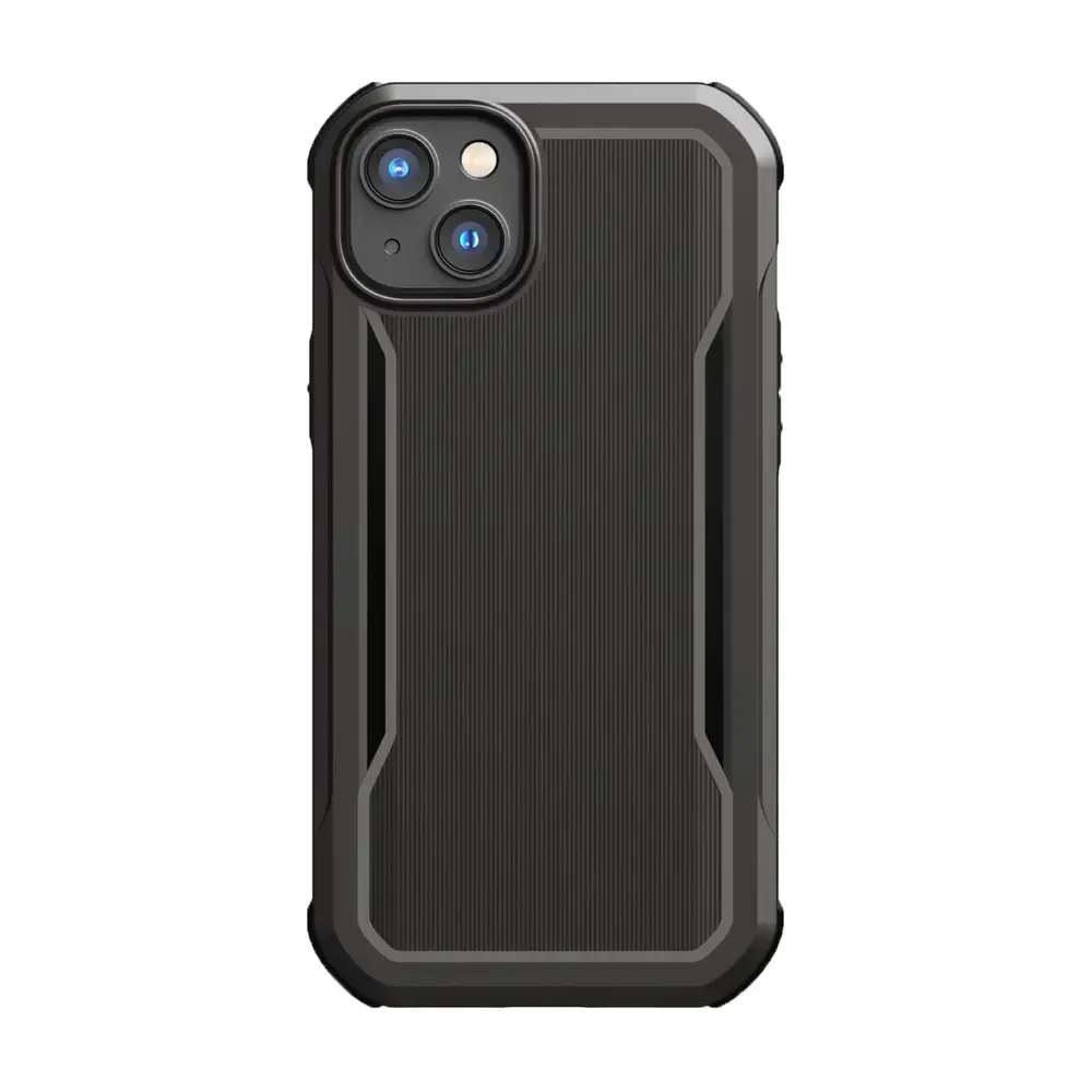 Raptic X-Doria Fort phone case with MagSafe support for iPhone 14 Plus, black