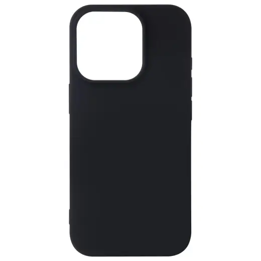 Satin Flex maciņš telefonam iPhone 16 Pro Max melns