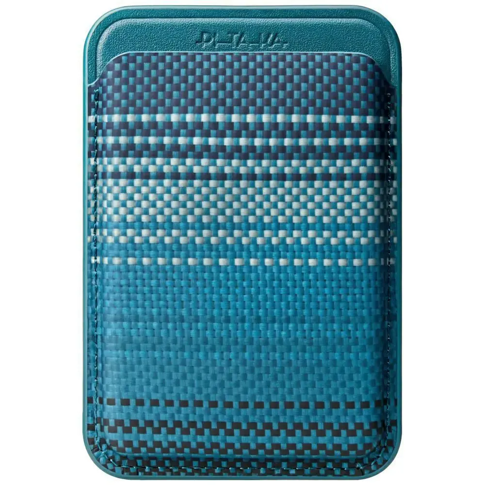 Magnetic wallet PITAKA Woven Wallet MagSafe for phone moonrise
