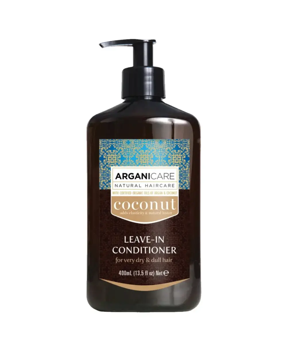 Arganicare, Coconut, Hair Leave-In Conditioner, Improves Elasticity, 400 ml