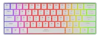 Genesis Thor 660 G2 60% White RGB Gateron Red