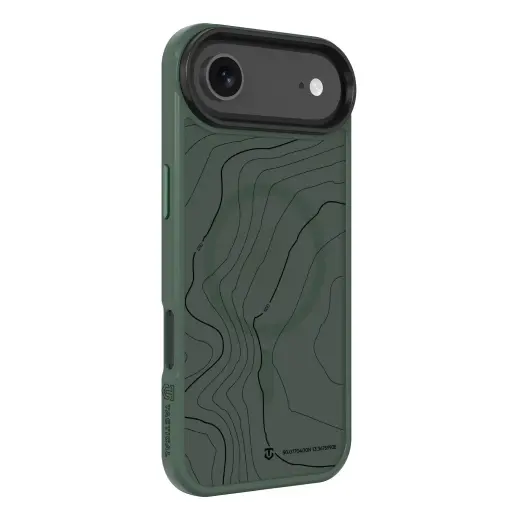 Tactical MagForce Hyperstealth Sika чехол с поддержкой MagSafe для телефона iPhone 17 Air зеленый