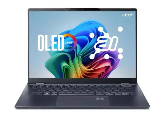 NotebookACERSwift14 AISF14-51-78TUCPU  Core Ultrau7-256V2200 MHz14"2880x1800RAM 16GBLPDDR5xSSD 1TBIntel ArcIntegratedENGWind