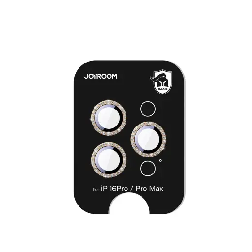 Joyroom JR-MSJ0310 Glass Screen Protector for iPhone 16 Pro|16 Pro Max Lenses - Brown