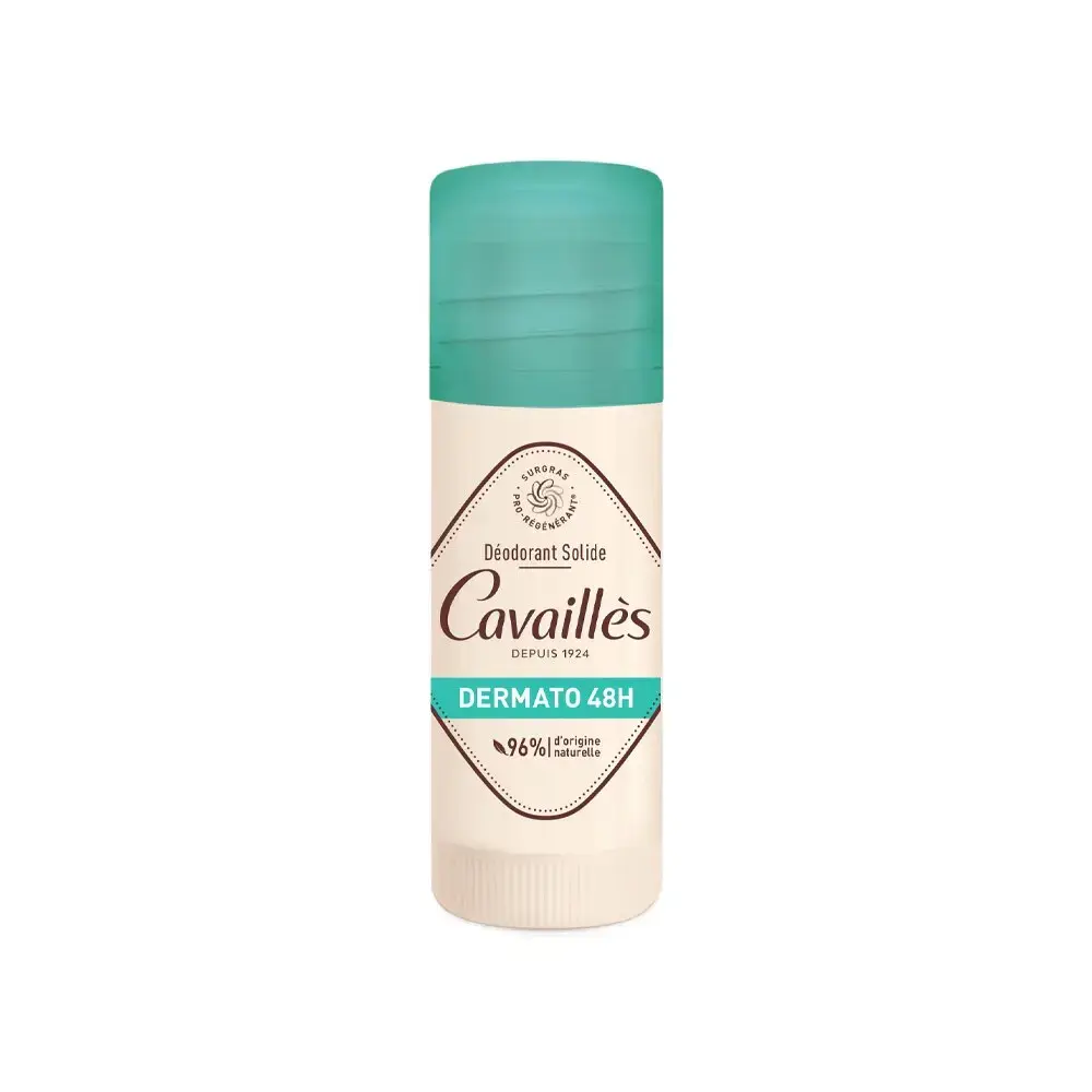 Roge Cavailles, Dermato, Natural Ingredients, 48h Protection, Deodorant Stick, For Women, 40 ml