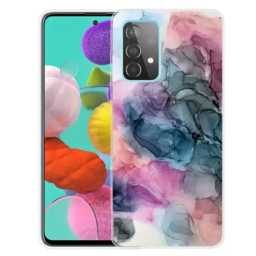Fusion marble silikona aizsargapvalks Samsung A726 | A725 Galaxy A72 | A72 5G (dizains h)