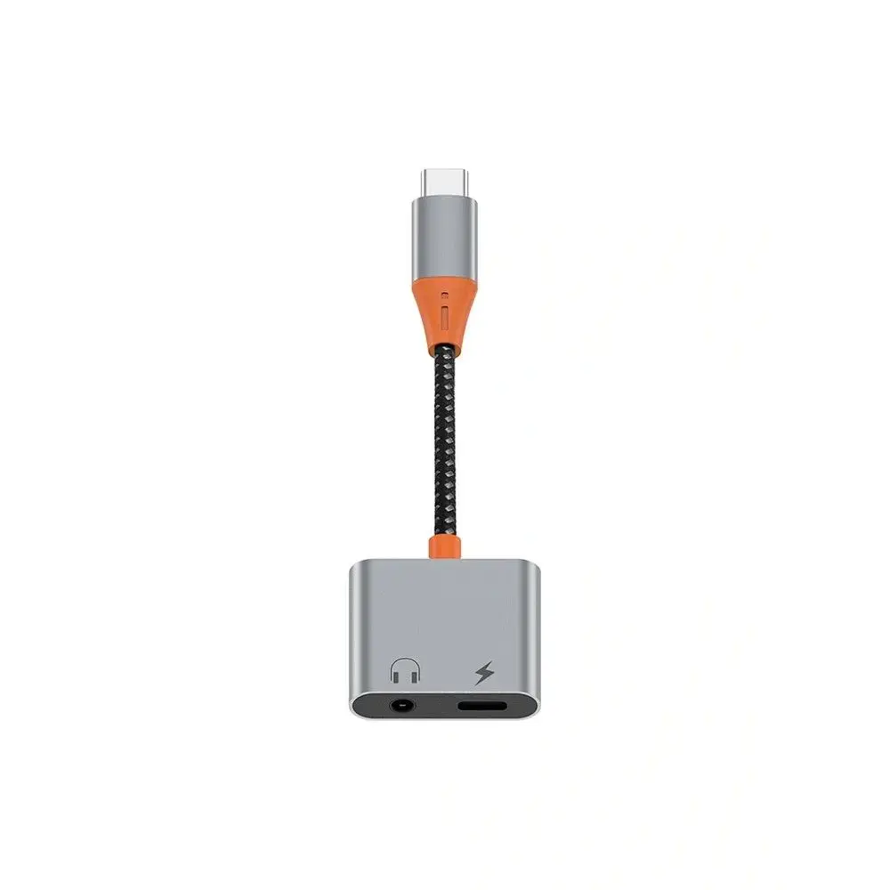 WiWU - Audio adapter LT10 Typ C to Typ C + 3.5mm