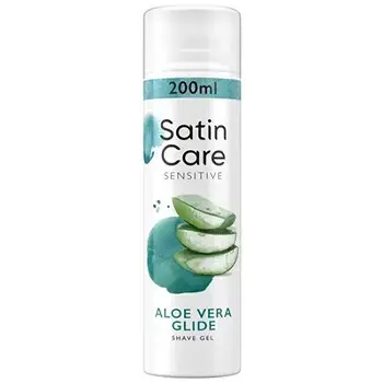 Gillette Satin Care Shave Aloe Vera Gel (Dry Skin) - Shaving Gel 75ml