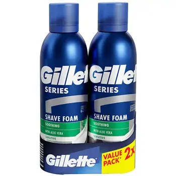 Gillette Series Soothing Shave Foam Duopack