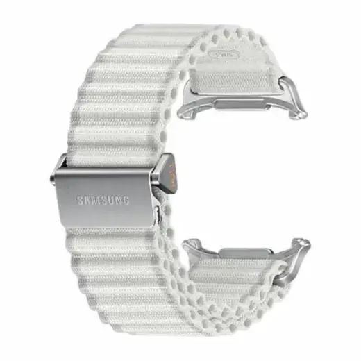 Samsung Trail Band viedpulksteņa siksniņa priekš Galaxy Watch Ultra | neilons | balta