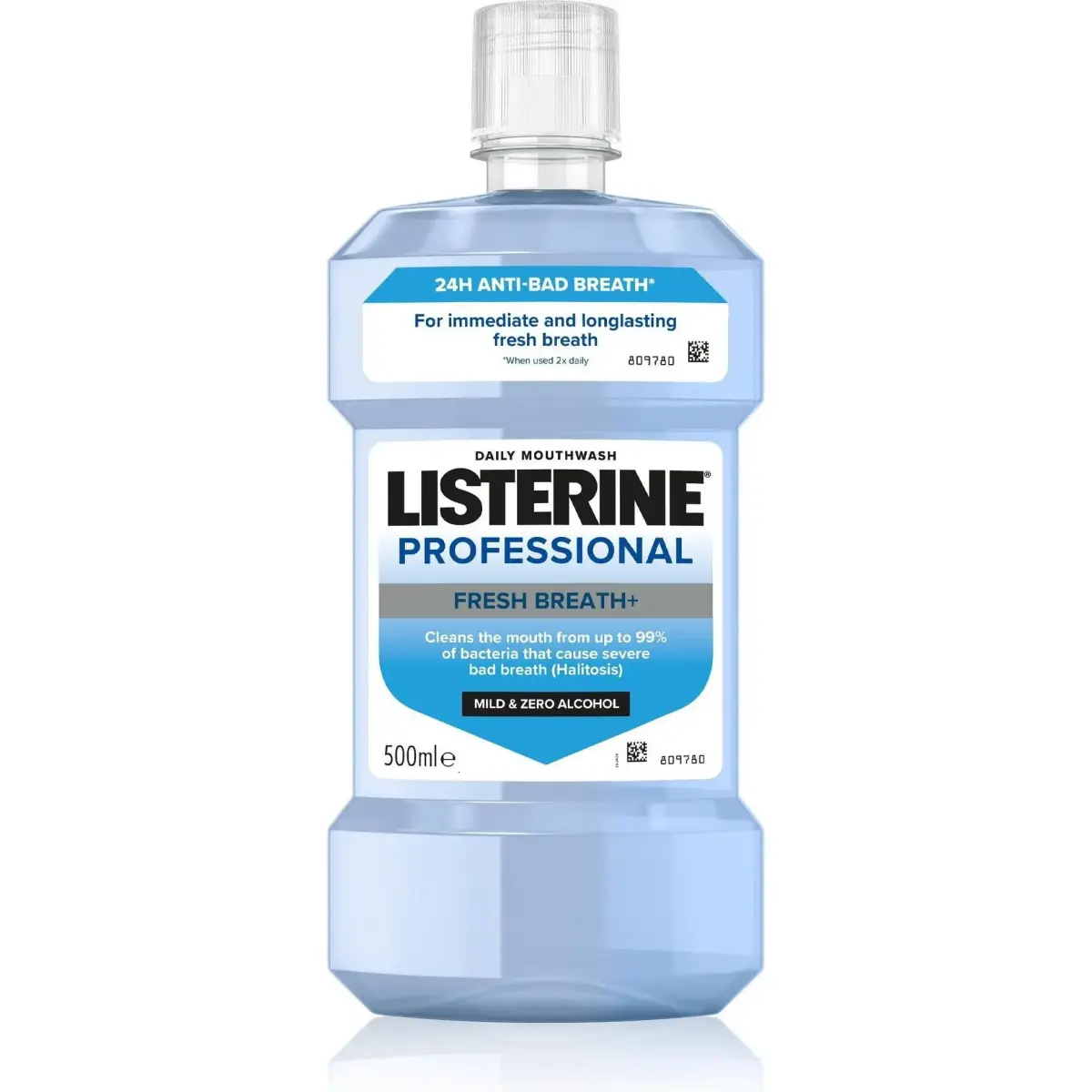 Listerine, Collutorio, Mundwasser Professional Fresh Breath+ 500 Ml (500ml, Collutorio)