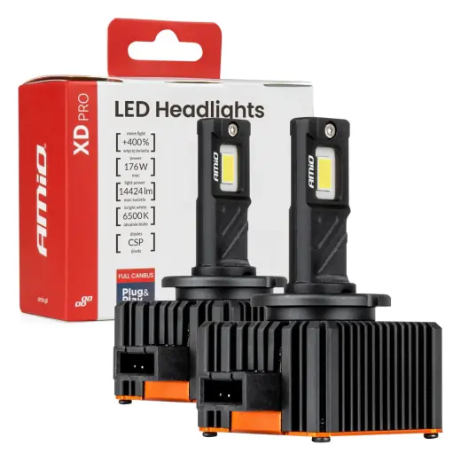 LED Headlights XD PRO D3S FULL CANBUS AMIO-04681