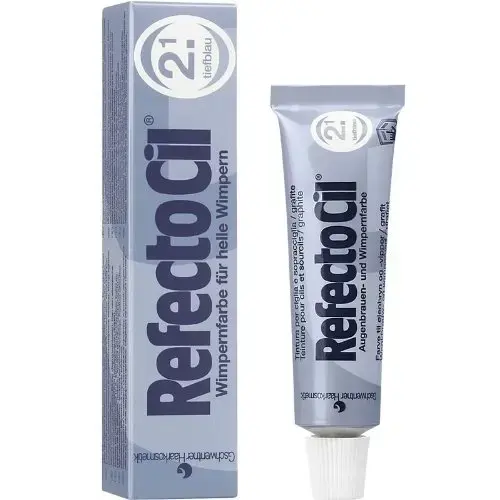 Refectocil Eyelash & Eyebrow Tint 2.1 Deep Blue 15 Ml