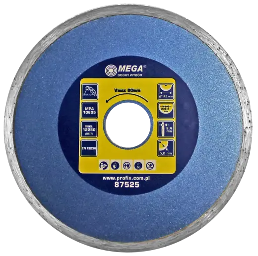 Dimanta disks BCN 125x22mm flīzēm Mega