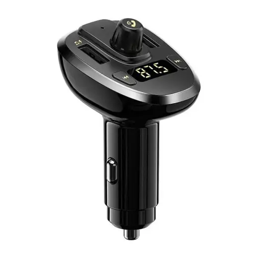 Remax Kimbay Transmiter FM Car Charger 2x USB 3A black (RCC109 black)