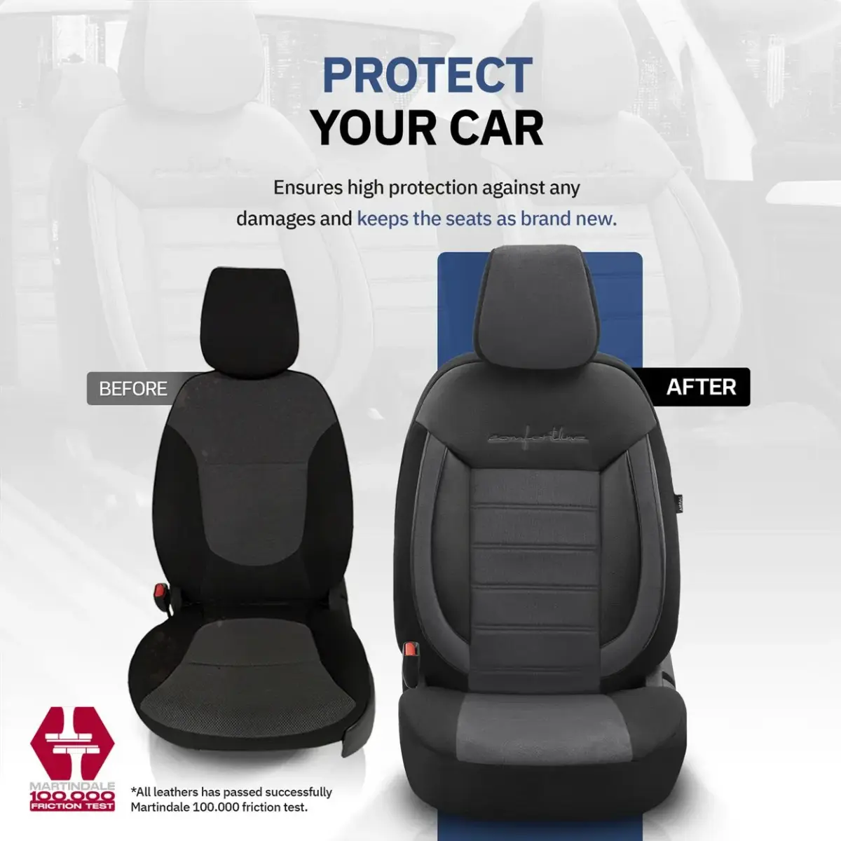 Car seat covers set OTOM COMFORTLINE 209