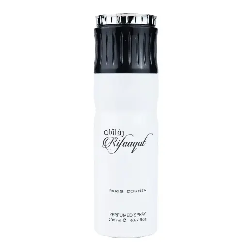 Paris Corner, Rifaaqat, Deodorant Spray, Unisex, 200 ml