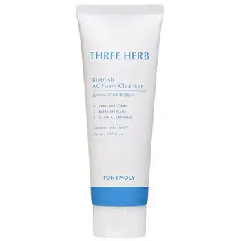 Three Herb Blemish AC Foam Cleanser - Čisticí pleťová pěna
