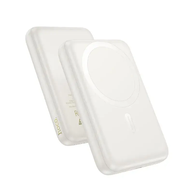 Hoco J141 Grace Power Bank | 10,000 mAh | 20W | PD, QC | USB-C, MagSafe, Wireless | white