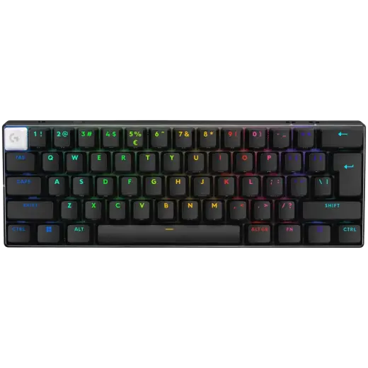 LOGITECH PRO X 60 LIGHTSPEED Wireless Gaming Keyboard (Tactile) - BLACK - PAN - 2.4GHZ/BT - EMEA28i-935 - TACTILE SWITCH