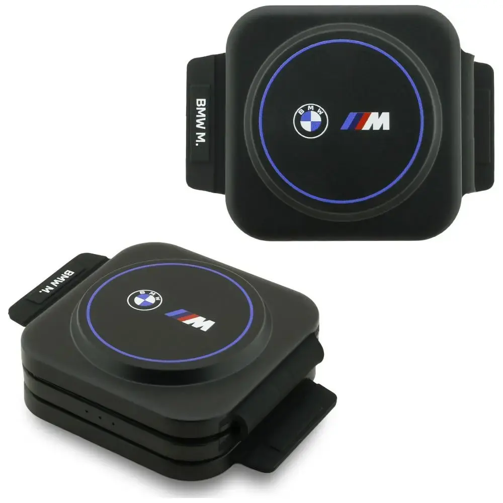 Wireless charger 3w1 BMW M Q2 Print  Logo blue